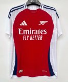 2024/25 Mens Arsenal  home  Player Version Soccer  Jersey