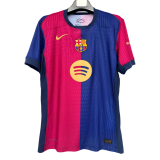2024/25 Mens   Barcelona Home Player  Soccer Jersey