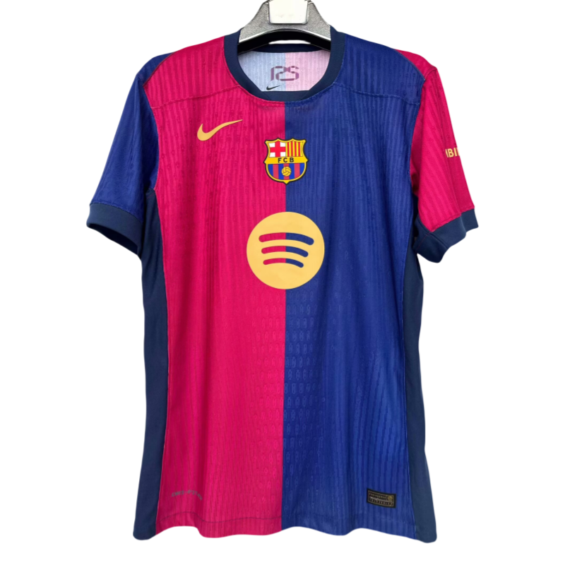 2024/25 Mens   Barcelona Home Player  Soccer Jersey