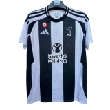 2024/25 Mens Juventus  Black and White  Home Jersey