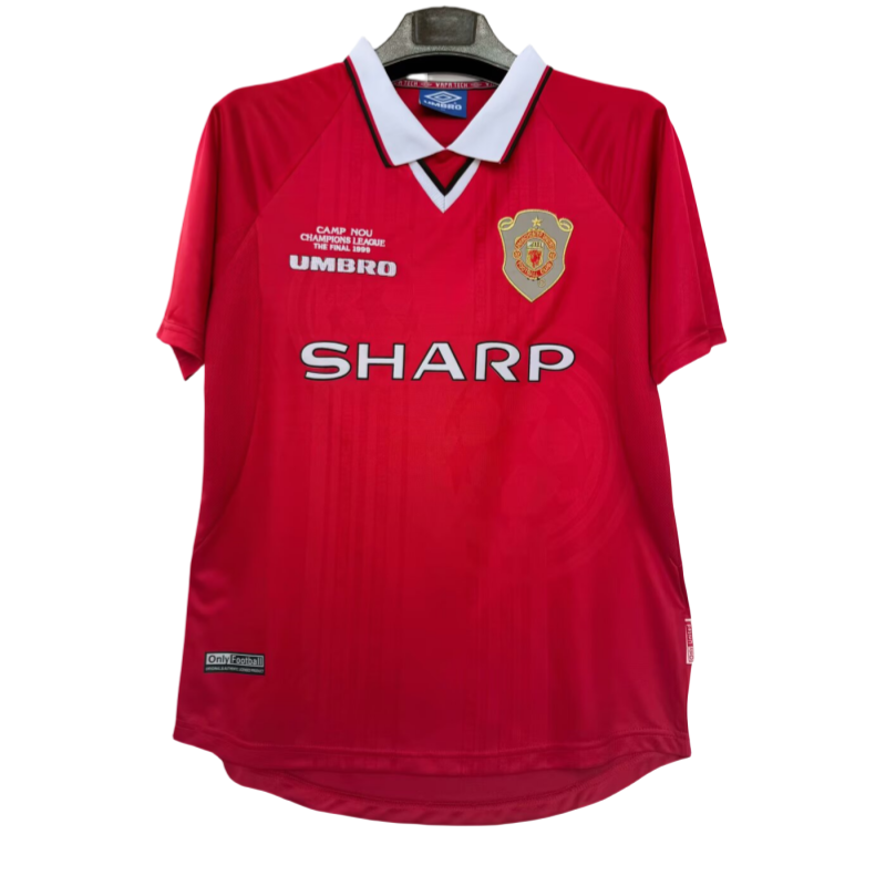 1990 Mens Manchester United Home red  Jersey