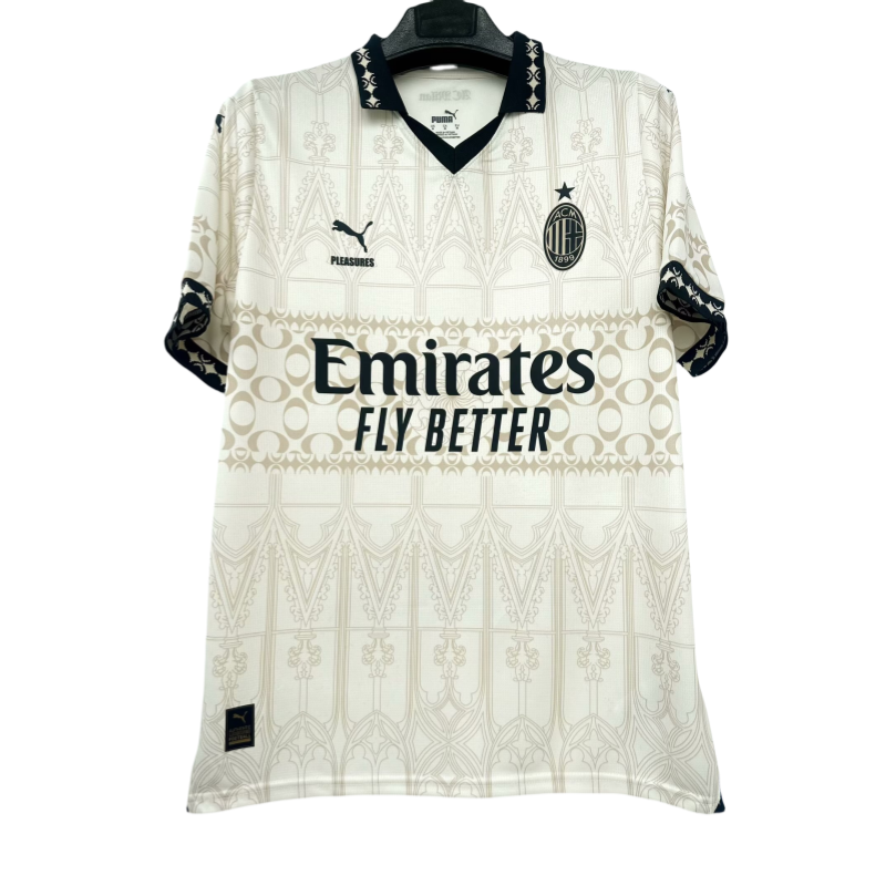 2024/25  Mens AC Milan Special Edition Beige Soccer Jersey