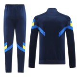 24-25Mens  Boca Juniors Royal Blue Jacket Tracksuit