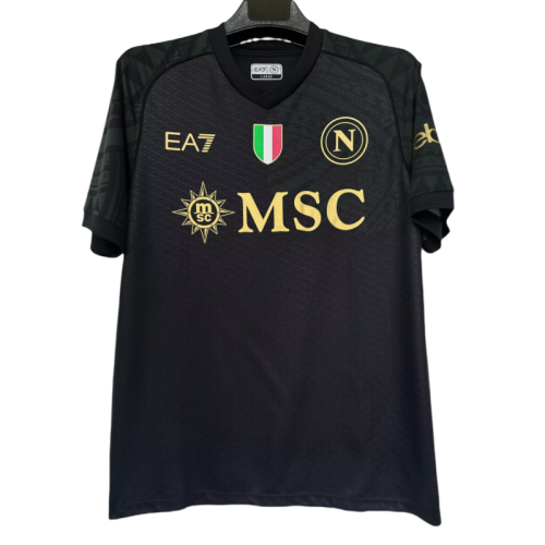 2023-24  Napoli Third away game  Player Version Soccer Jersey