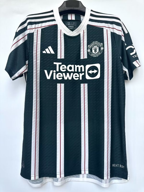 2023/24 Mens Manchester United Away Player version Soccer Jersey