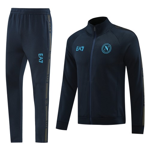 2024/25 Mens Napoli Royal Blue  Jacket Tracksuit