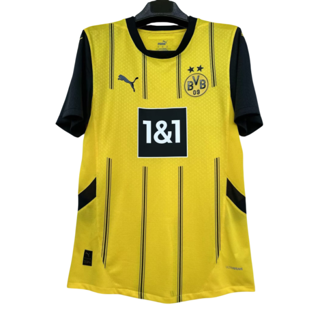 24-25Mens Dortmund Home  yellow fans Soccer Jersey