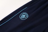 2024/25 Mens Manchester City Hoodie Sweatshirt + Pants Training Suit Sky blue