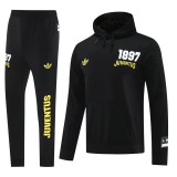 Mens Juventus Hoodie Set Black 2024/25