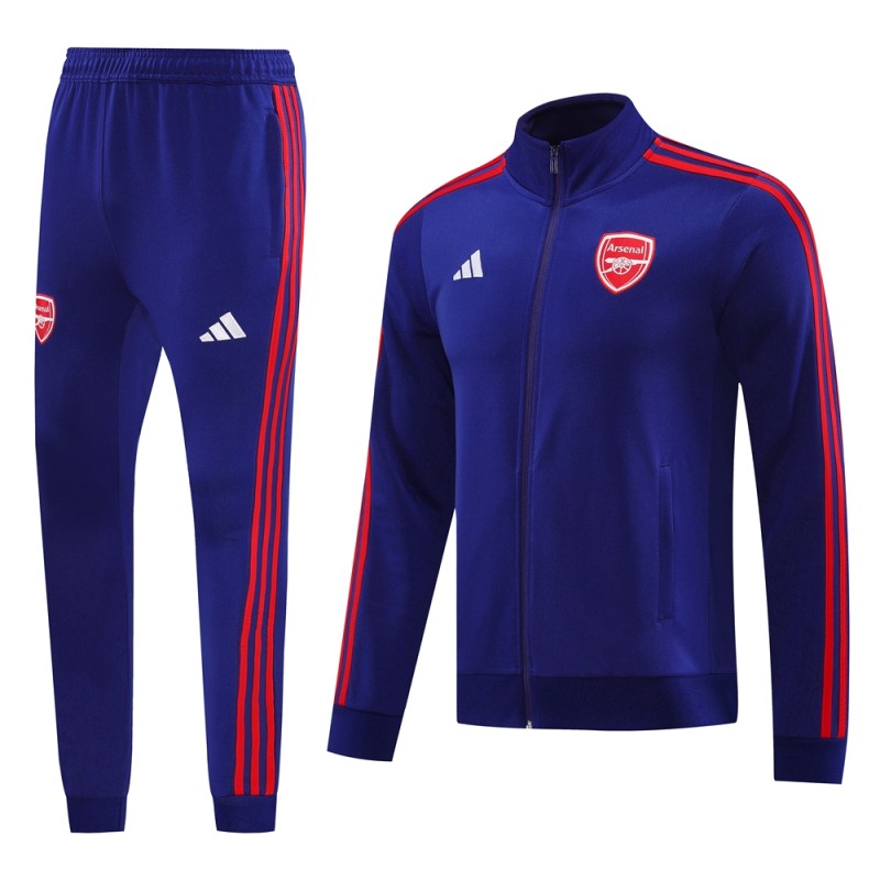 2024/25 Mens Arsenal Royal Blue Jacket Training Suit