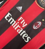 2010/11 Mens AC Milan Retro Home Jersey