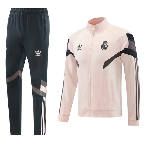 2024/25 Mens Real Madrid   Light Pink Jacket Training