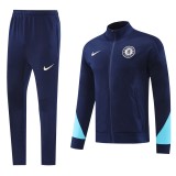 2024/25 Mens Chelsea Jacket + Pants Training Suit Royal Blue