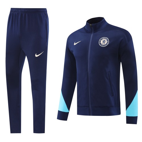 2024/25 Mens Chelsea Jacket + Pants Training Suit Royal Blue