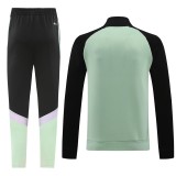 2024/25 Mens Real Madrid Dark Green  Jacket Training Suit