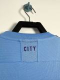 Mens Manchester City blue  Retro Jersey 1956