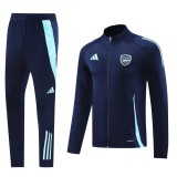 2024/25 Mens Arsenal Jacket  Training Suit Royal Blue