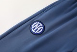 2024/25 Mens Inter Milan Light Blue  jacket + Pants Training Suit