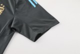 24-25Mens  Argentina Dark Gray Training Short Suit