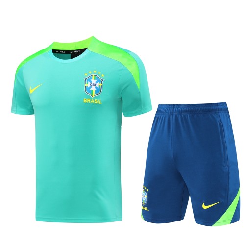 24-25 Mens Brazil Lake GreenTraining Short Suit