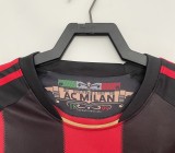 2010/11 Mens AC Milan Retro Home Jersey