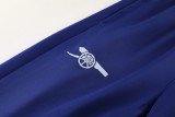2024/25 Mens Arsenal Jacket + Pants Training Suit Red and blue