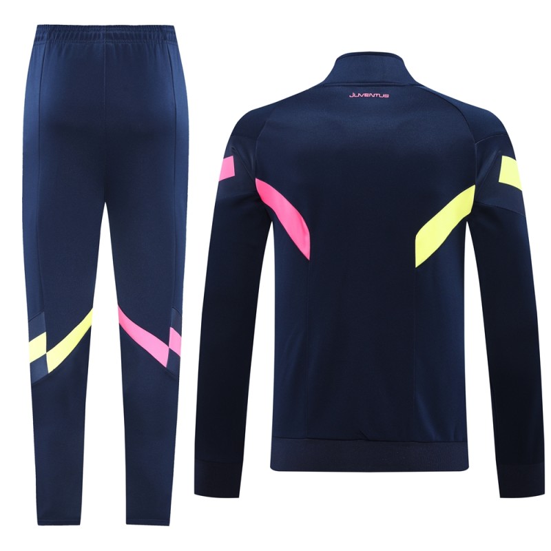 2024/25 Mens Juventus Jacket + Pants Training Suit Royal Blue