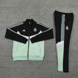 2024/25 Mens Real Madrid Dark Green  Jacket Training Suit