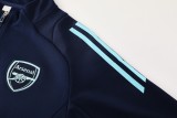 2024/25 Mens Arsenal Jacket  Training Suit Royal Blue