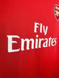 2006-07  Mens Arsenal Retro home red Soccer  Jersey