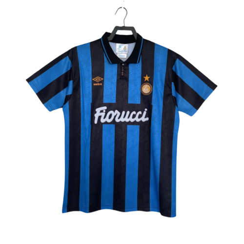 Mens Inter Milan Retro home  Jersey 1992/94