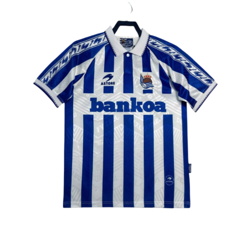 1994/95 Retro  Real Sociedad home Soccer Jersey