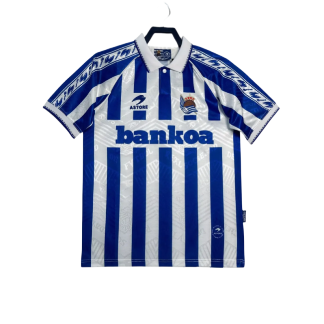 1994/95 Retro  Real Sociedad home Soccer Jersey