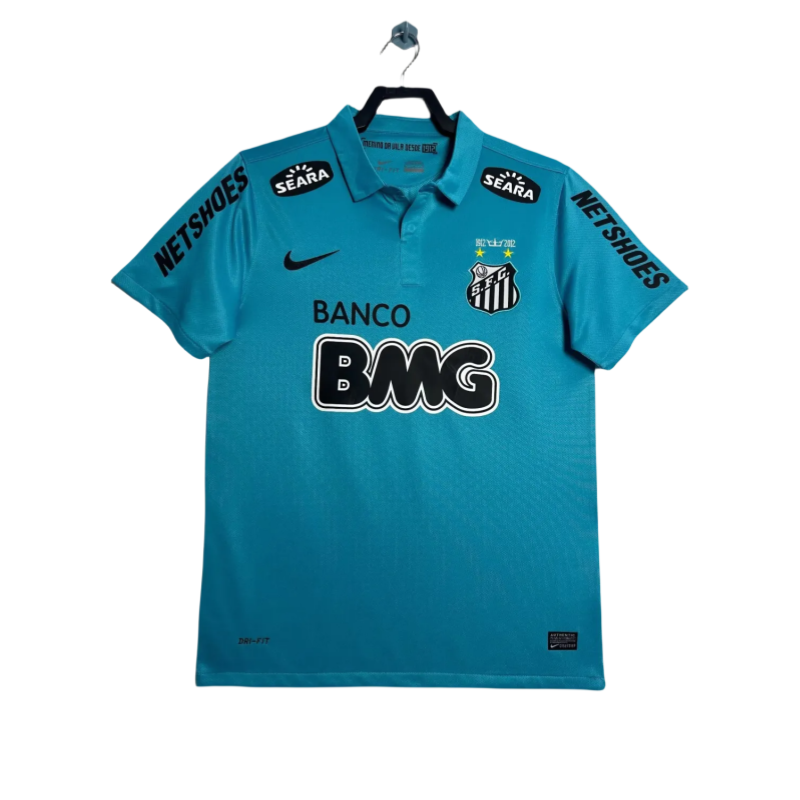 2012-2013 Santos FC Blue  Third away  Retro Soccer Jersey
