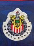 2019-20 Chivas away Long Sleeve Retro Soccer Jersey