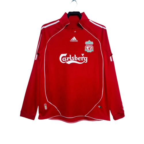 2006/08 Mens Retro Liverpool home  Long Sleeve Jersey