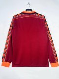 1998-99  Roma Home Retro red Long Sleeve Soccer Jersey