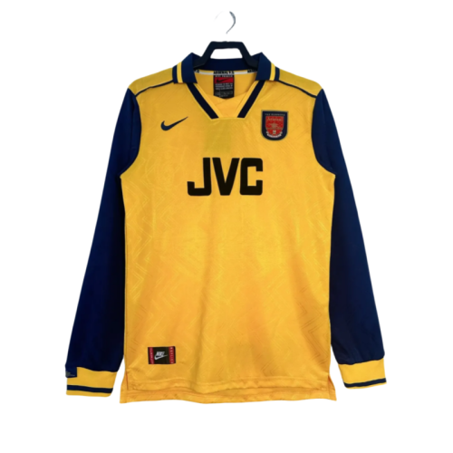 1996-97 Mens Arsenal Away Retro Jersey Long Sleeve