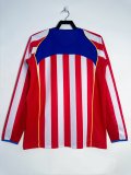 2004-05 Atletico Madrid Retro home Long sleeve soccer Jersey