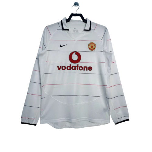 2003/05 Mens Manchester United  Retro home Long Sleeve Jersey