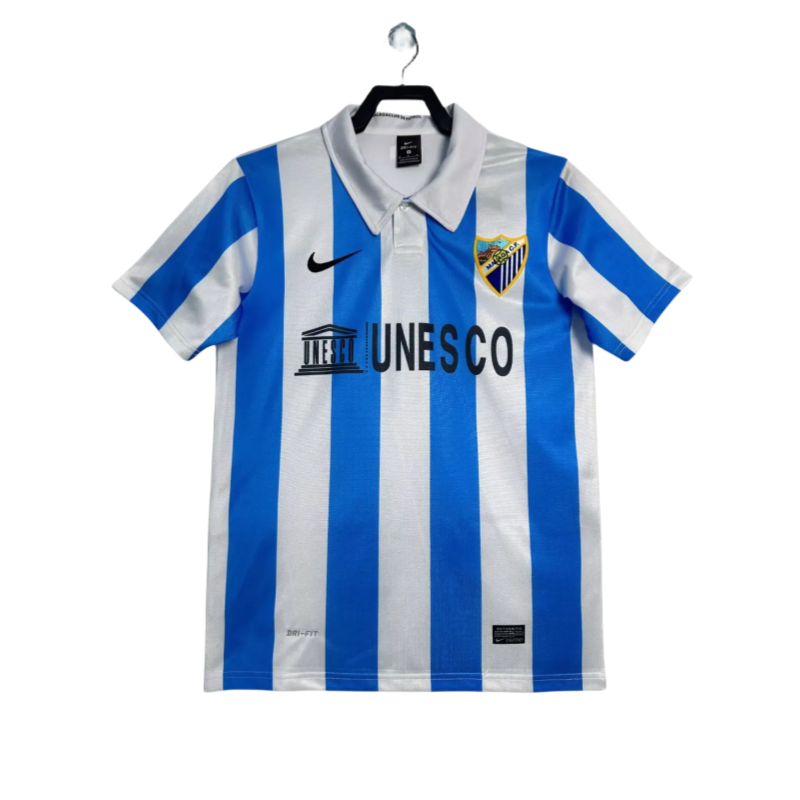 2012/13  Malaga Home Retro Soccer Jersey