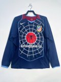Atletico Madrid Retro away  Long sleeve soccer Jersey 2004-05