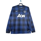 2013/14 Retro  Mens Manchester United   Away Jersey Long Sleeve