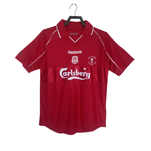 2001-01  Mens LIV Retro home soccer  Jersey