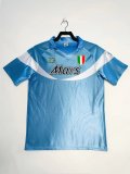 1990-91 Napoli Home Retro Soccer Jersey