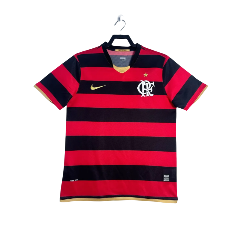 2008-2009 Mens  Flamengo Home Retro Soccer Jersey