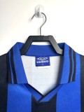 1995-96 Mens Inter Milan Retro home  Jersey