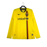 2008-09 Barcelona Retro away Long sleeve soccer Jersey