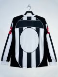 2002-03 Mens Juventus home Retro Long sleeve Jersey