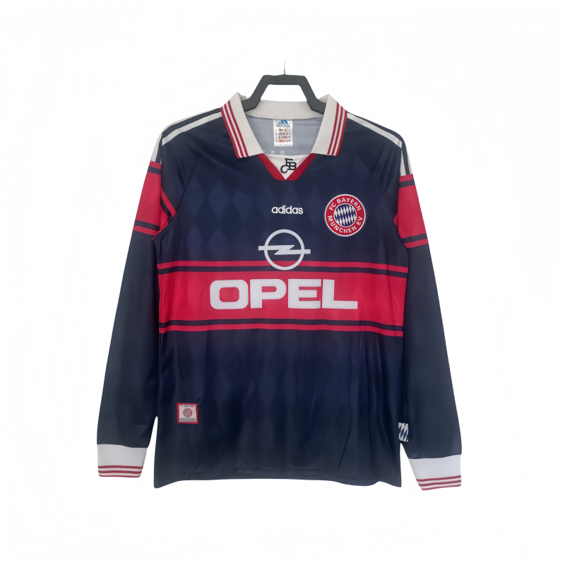 1997-98 Mens Bayern Munich Home Jersey Long Sleeve